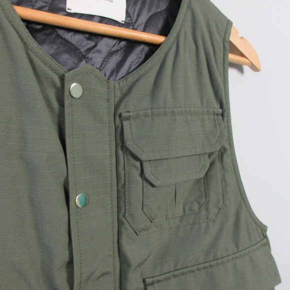 Dorothee Schumacher Army Vest Women 2 Green 100% Cotton Tactical Designer 344 - Picture 6 of 13